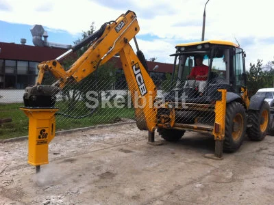 * , Hidraulinio kūjo nuoma Vilniuje,