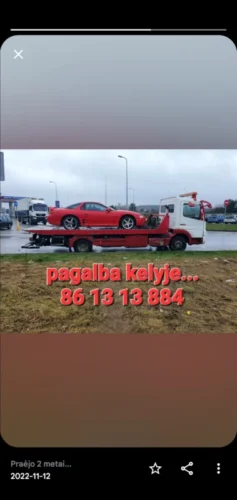 ,,Tralas” Traliukas” ,,Techninė pagalba Vilniuje”